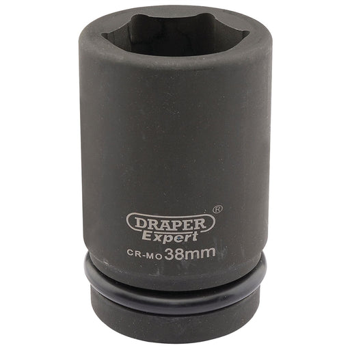 Draper Expert HI-TORQ 6 Point Deep Impact Socket, 1" Sq. Dr., 38mm Draper - Dynamic Drive
