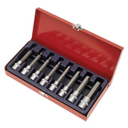 Sealey Hex Socket Bit Set 8pc 1/2"Sq Drive Metric AK9310 Sealey - Dynamic Drive