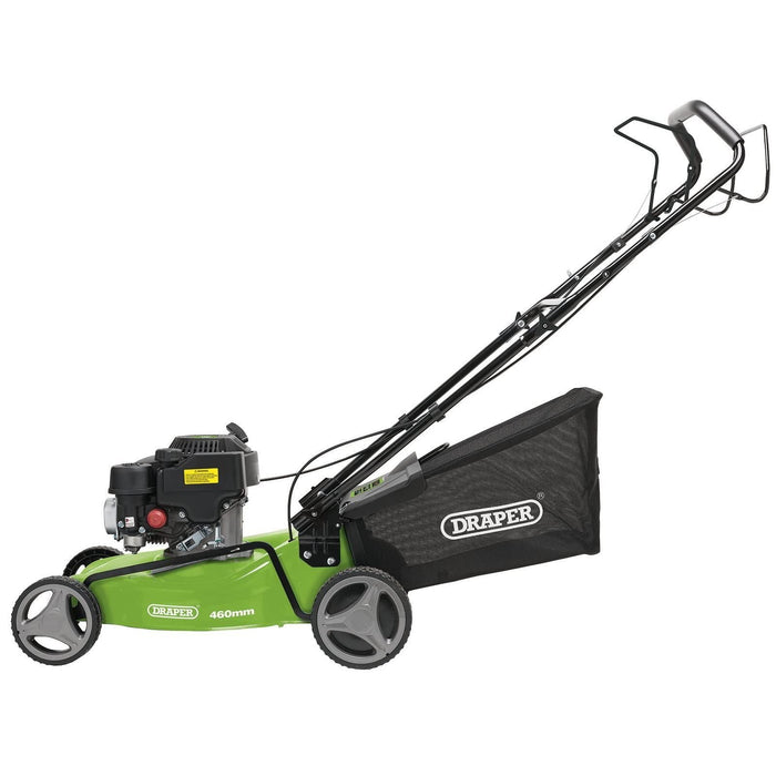 Draper Self-Propelled Petrol Lawn Mower, 460mm, 150cc/3.6HP 08672 Draper - Dynamic Drive