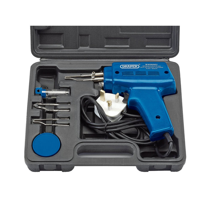 Draper 230V Soldering Gun Kit, 100W 71420 Draper - Dynamic Drive