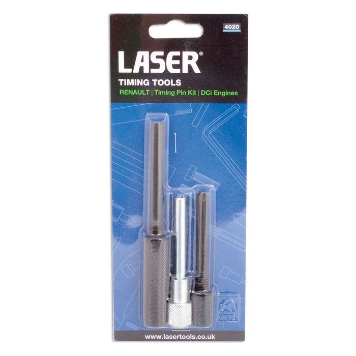 Laser Timing Pins - for Renault 1.5 and 1.9 DCi Engines 4020 Laser - Dynamic Drive