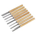Sealey Wood Turning Chisel Set 8pc AK60/8 Sealey - Dynamic Drive