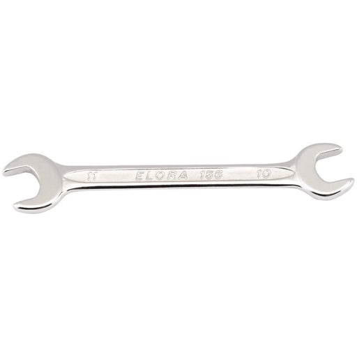 Draper Elora Midget Metric Double Open End Spanner, 10 x 11mm 05400 Draper - Dynamic Drive
