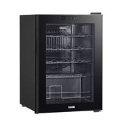 Baridi 20 Bottle Wine Cooler Fridge with Touchscreen Controls & LED Light - Black Baridi  - Dynamic Drive