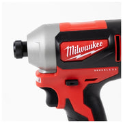 Milwaukee M12 FIW14-0 Fuel 1/4in Impact Wrench 12V Bare Unit Milwaukee - Dynamic Drive