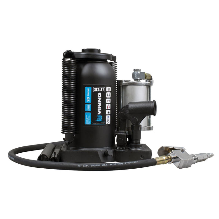 Viking Viking Manual/Air Hydraulic Bottle Jack 20 Tonne AM20S Viking - Dynamic Drive