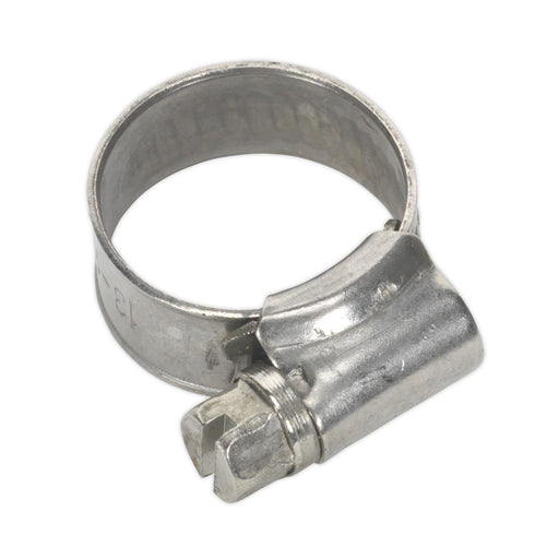 Sealey Hose Clip Stainless Steel 13-19mm Pack of 10 SHCSSM00 Sealey  - Dynamic Drive