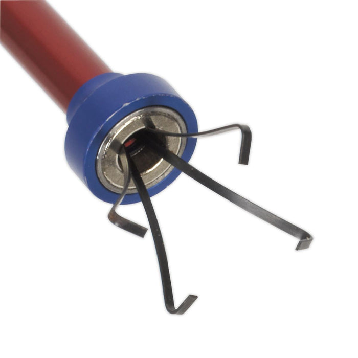 Sealey AK6536 Flexible 700mm Magnetic Claw Pick Up Tool Cable 0.7kg Garage Tools Sealey  - Dynamic Drive