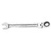 Sealey Flexi-Head Ratchet Combination Spanner 17mm FHRCW17 Sealey - Dynamic Drive