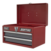 Sealey Toolbox 2 Drawer with Ball-Bearing Slides AP2602BB Sealey - Dynamic Drive