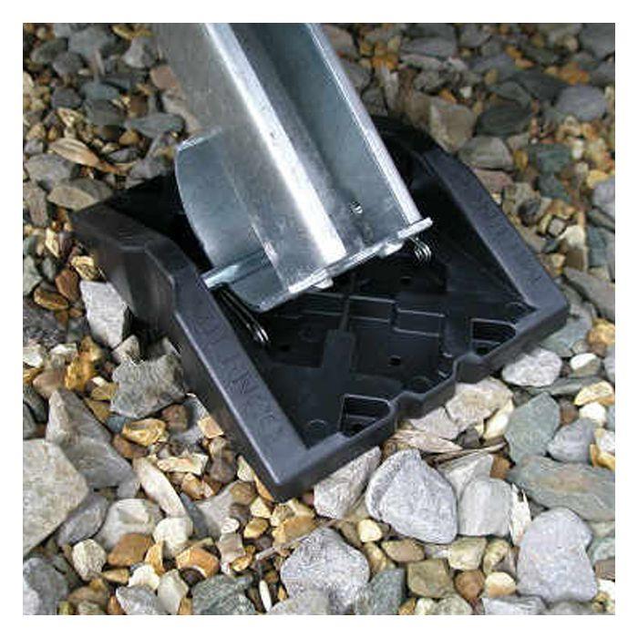 4 Pack x Milenco Stacka Corner Feet Caravan Heavy Duty Jack Pads Supports 3728 Milenco  - Dynamic Drive