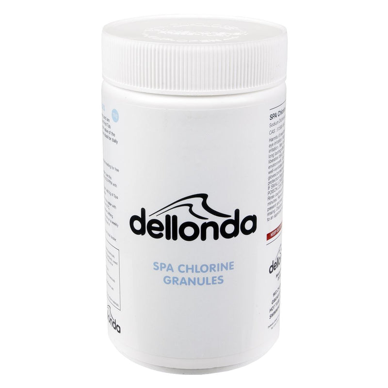 Dellonda Chlorine Granules for Hot Tubs/Spas & Swimming Pools 1kg DL50 Dellonda - Dynamic Drive