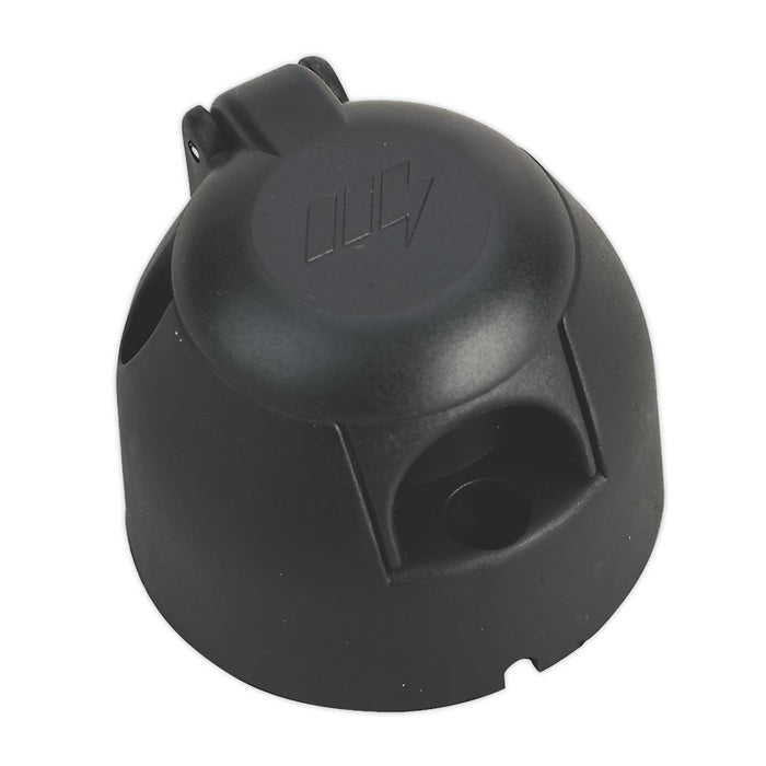 Sealey Towing Socket N-Type Plastic 12V TB07 Sealey - Dynamic Drive