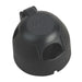 Sealey Towing Socket N-Type Plastic 12V TB07 Sealey - Dynamic Drive