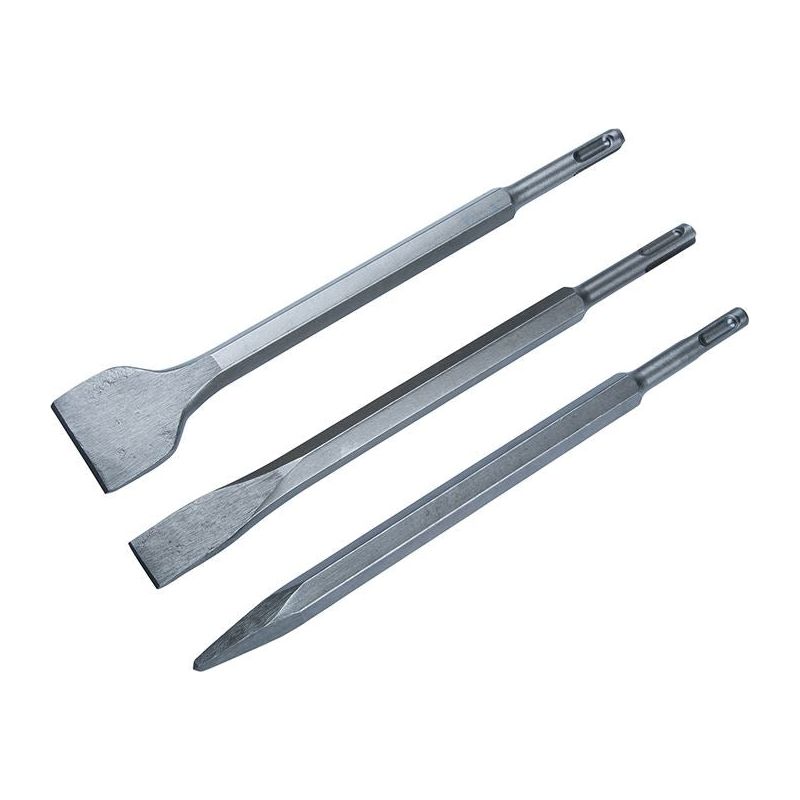 Bluespot Tools SDS Plus Chisel Set, 3 Piece BlueSpot Tools - Dynamic Drive