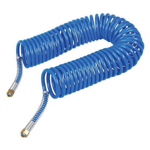 Silverline Coiled Air Hose 10m Silverline - Dynamic Drive