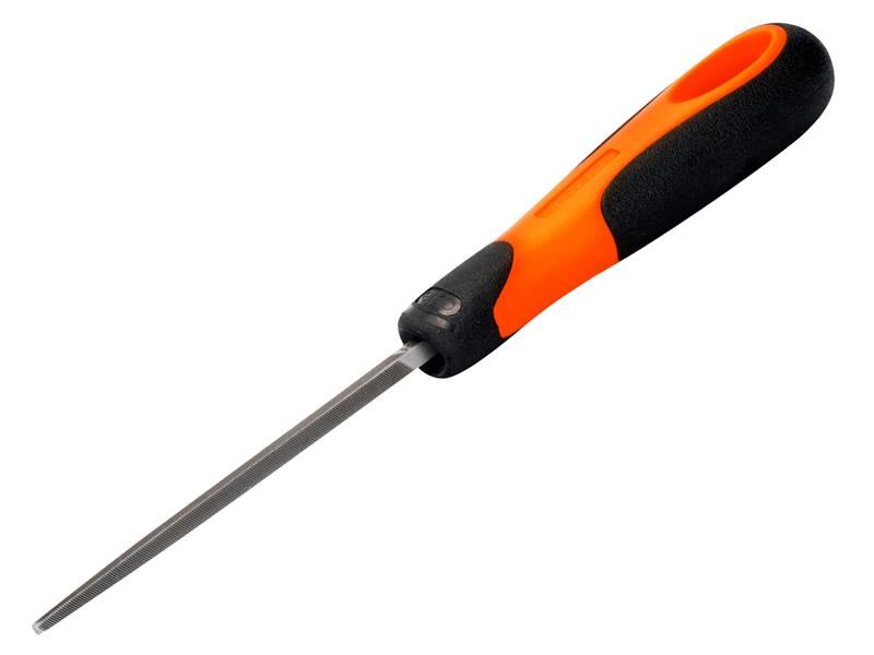 Bahco 1-160-08-2-2 ERGO™ Handled Engineering Square Second Cut File 200mm (8in) Bahco - Dynamic Drive