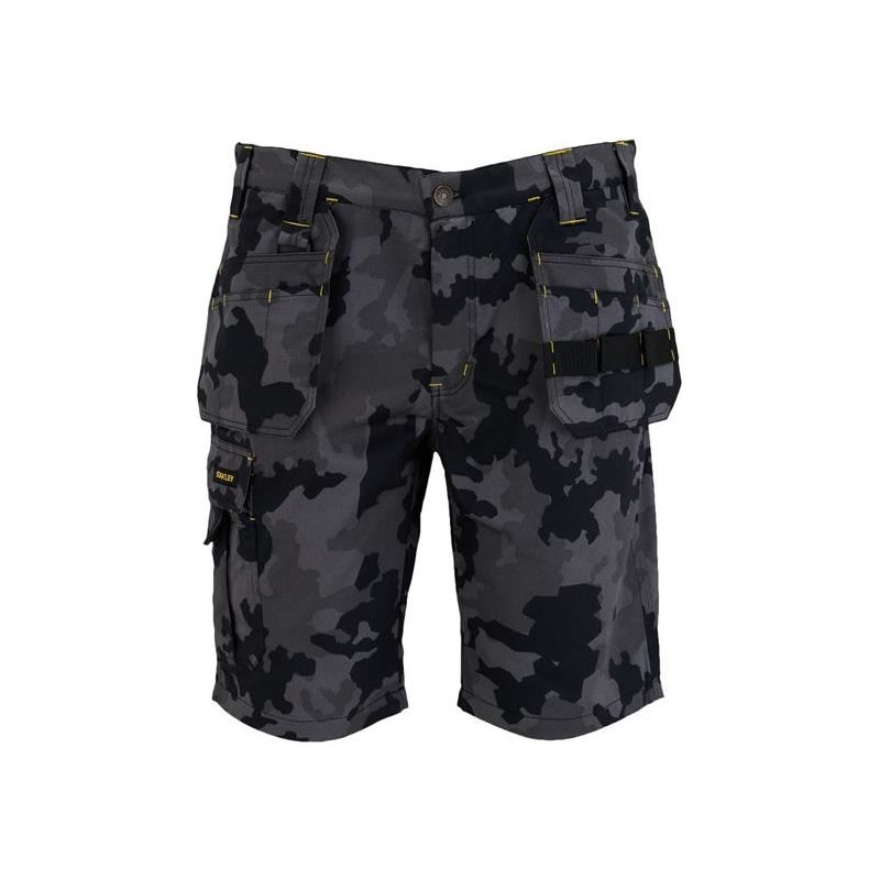 Stanley® Clothing Hanley Holster Shorts Black Camouflage Waist 32in STANLEY® Clothing - Dynamic Drive