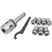 Draper Mill Chuck Set, MT3 - M12 Diameter, 4 - 16mm 04662 Draper - Dynamic Drive