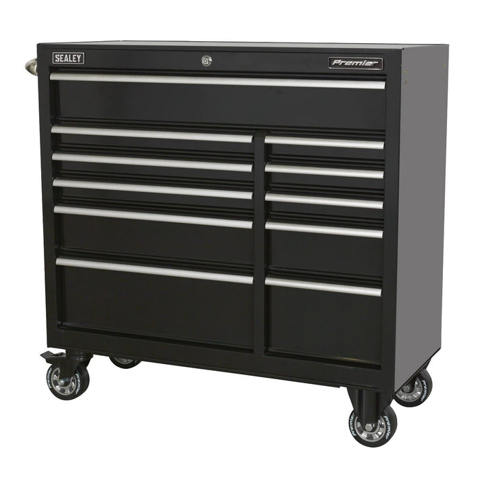 Sealey Rollcab 11 Drawer 1055mm Heavy-Duty Black PTB105511 Sealey - Dynamic Drive