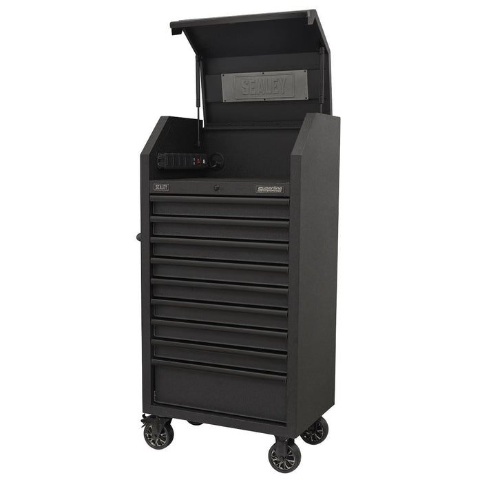Sealey Tower Cabinet 9 Drawer 690mm with Soft Close Drawers & Power Strip Sealey - Dynamic Drive