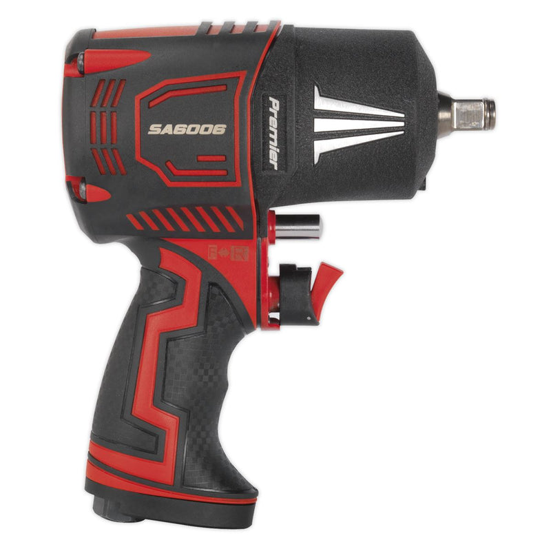 Sealey Composite Air Impact Wrench 1/2"Sq Drive Twin Hammer SA6006 Sealey - Dynamic Drive