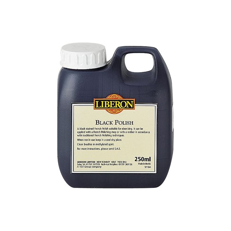 Liberon Black Polish 250ml Liberon - Dynamic Drive