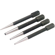 Draper Set of Cupped Nailsets (4 Piece) 35480 Draper - Dynamic Drive