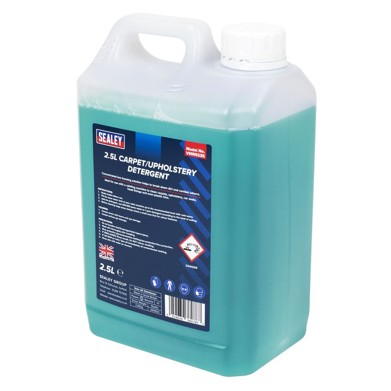 Sealey Carpet/Upholstery Detergent 2.5L VMR9225 Sealey - Dynamic Drive
