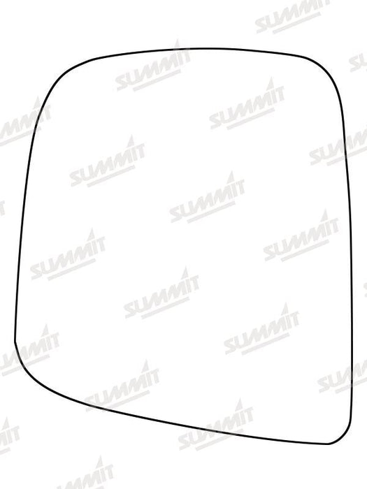 Summit Heated Backing Plate with Commercial Glass fits Nissan Nv200 Van 10-16 LHS Summit - Dynamic Drive