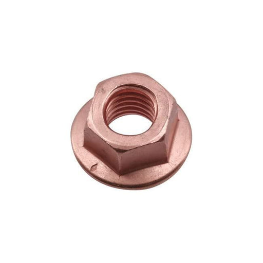 Connect Copper Flashed Nut Flanged & Self Locking M10 x 1.5 x 15mm Hex 5pc 30740 Tool Connection - Dynamic Drive
