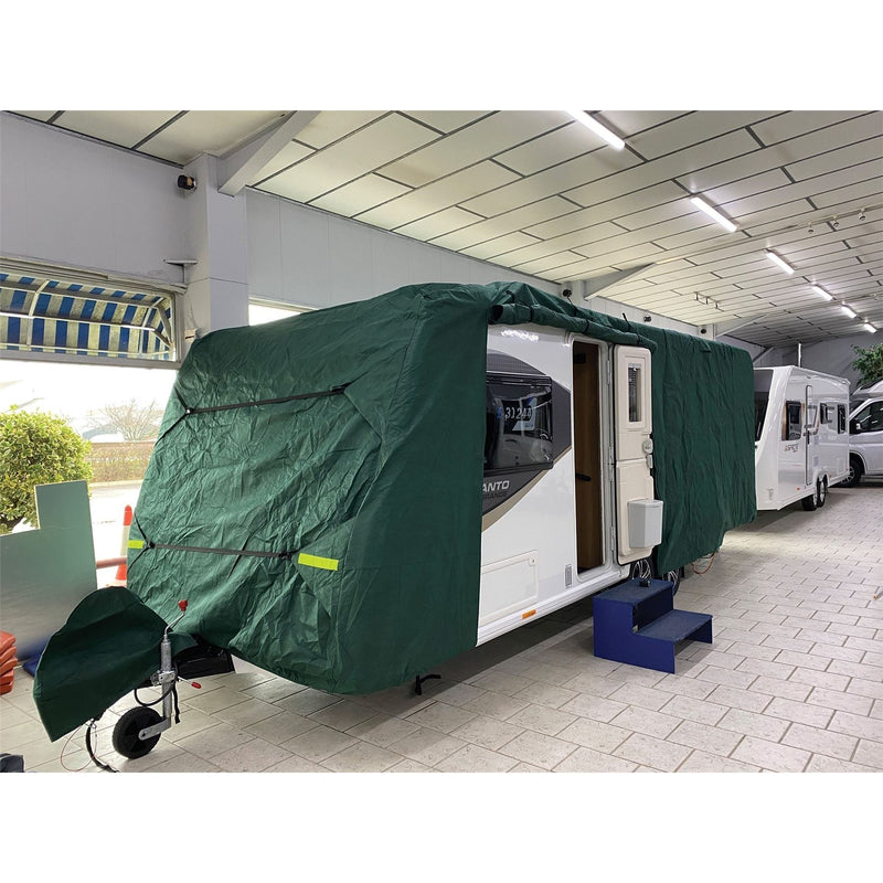 Caravan cover max (small , 360 - 420 cm) green 4342G8 Quest - Dynamic Drive