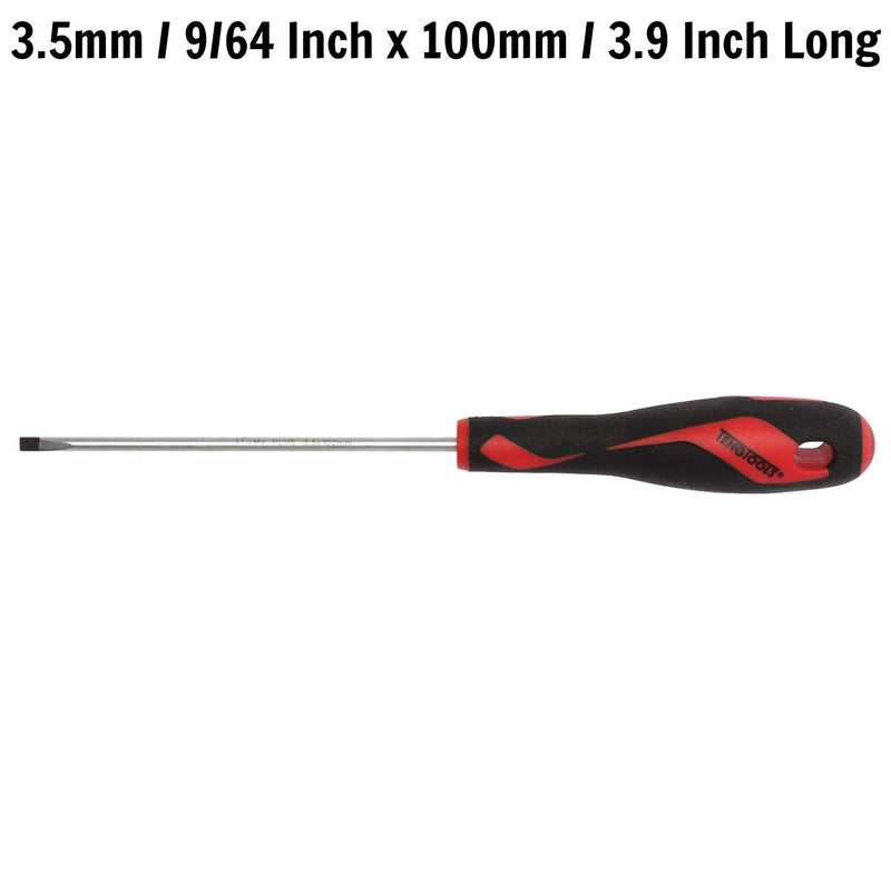 Teng Tools Flat Screwdriver 0.6 x 3.5 x 100mm S Teng Tools - Dynamic Drive