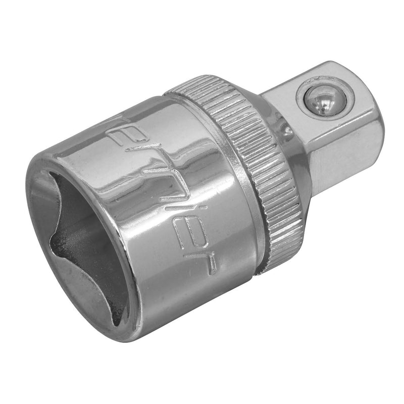 Sealey Adaptor 1/2"Sq Drive Female to 3/8"Sq Drive Male S12F-38M Sealey - Dynamic Drive