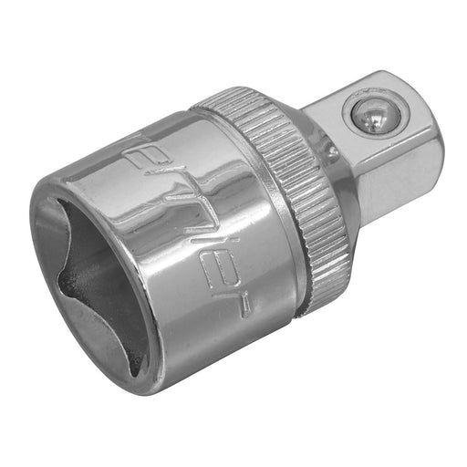 Sealey Adaptor 1/2"Sq Drive Female to 3/8"Sq Drive Male S12F-38M Sealey - Dynamic Drive