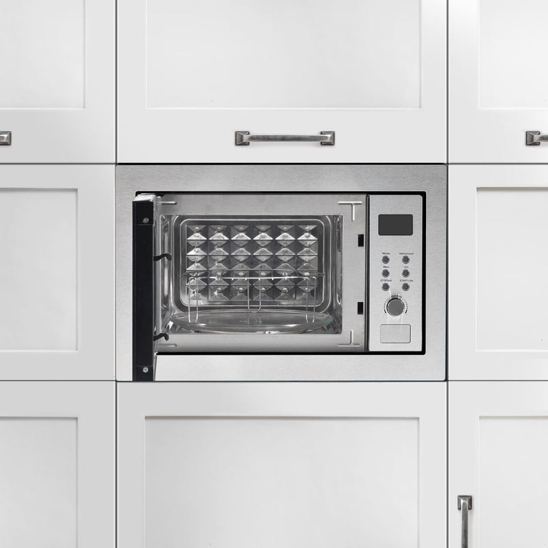 Baridi Integrated Microwave Oven with Grill 25L Capacity 900W - Stainless Steel Baridi - Dynamic Drive