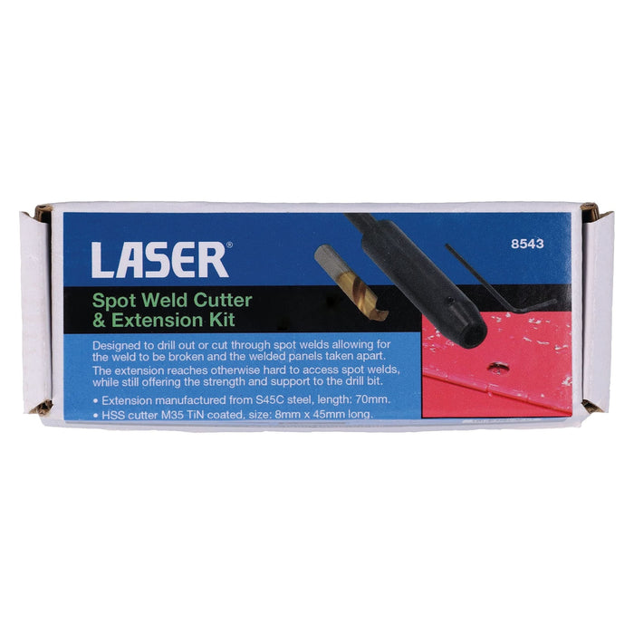 Laser Spot Weld Cutter & Extension Kit 8543 Laser - Dynamic Drive