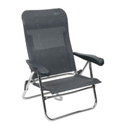 Crespo Beach Chair AL/205 Dark Grey Crespo - Dynamic Drive