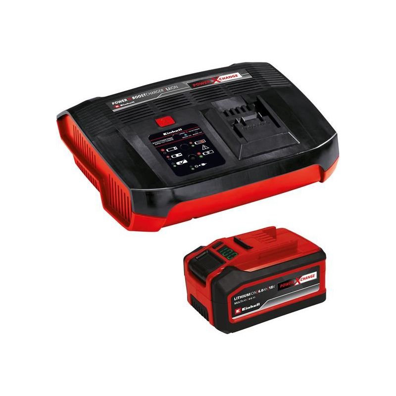 Einhell Power-X-Change Boostcharger Starter Kit 18V 1 x 4.0-6.0Ah Li-on Einhell - Dynamic Drive