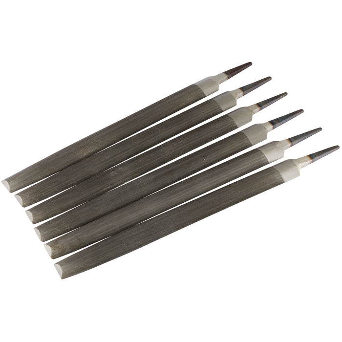 Draper Smooth Cut Half Round File, 6 x 300mm 60230 Draper - Dynamic Drive