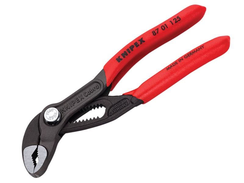 Knipex Cobra® Mini Water Pump Pliers PVC Grip 125mm Knipex - Dynamic Drive