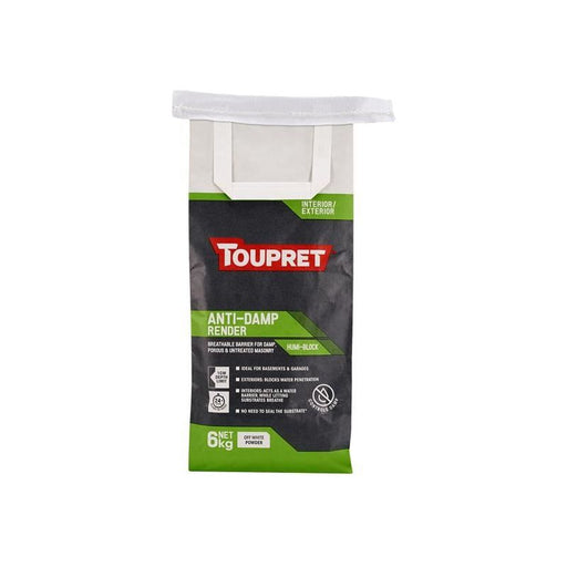 Toupret Anti-damp Render 6kg Toupret - Dynamic Drive