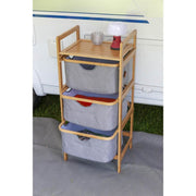 Bo-Camp Urban Collection Cabinet Selsdon Pullout Baskets Bo-Camp - Dynamic Drive