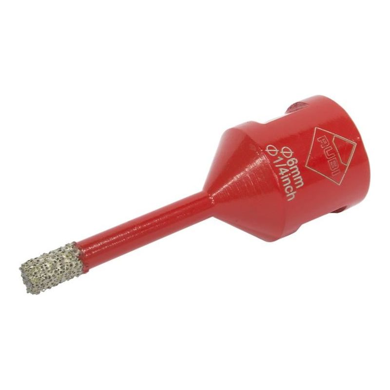 Rubi Tiling Tools Dry Cut Diamond Drill Bit 6mm RUBI TILING TOOLS - Dynamic Drive