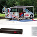 Fiamma Deep Black F35 Pro 270 Royal Grey Fabric Fiamma - Dynamic Drive