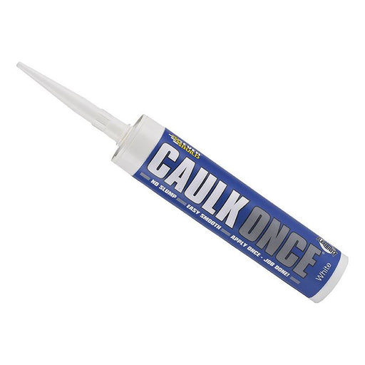 Everbuild Sika Caulk Once White 380ml Everbuild Sika - Dynamic Drive
