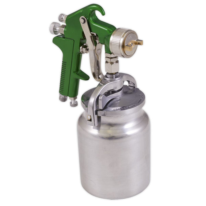 Sealey Suction Feed Spray Gun 2.5mm Set-Up S725 Sealey - Dynamic Drive