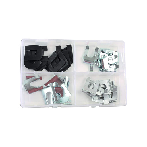 Connect Assorted Brake Hose Clips 35 - 40mm 40pc 34155 Tool Connection - Dynamic Drive