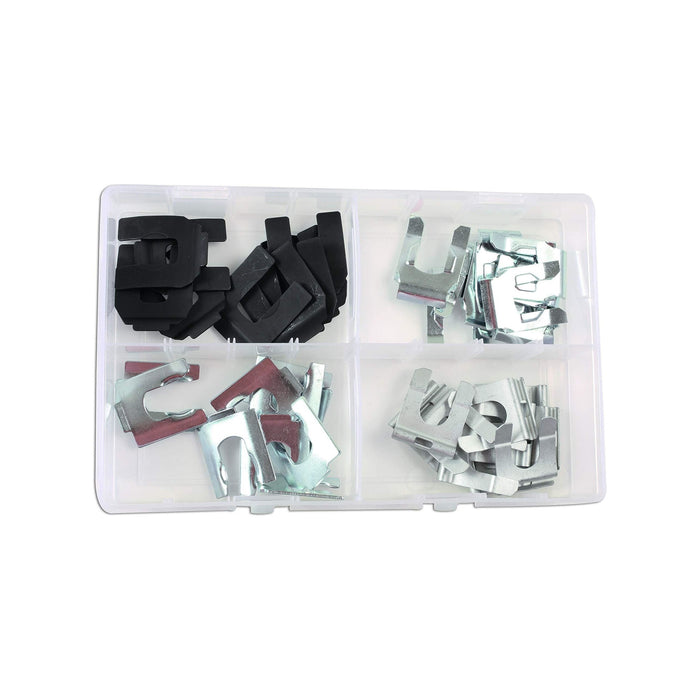 Connect Assorted Brake Hose Clips 35 - 40mm 40pc 34155 Tool Connection - Dynamic Drive