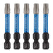 Draper Expert TX-STAR Impact Screwdriver Bits, T30 x 50mm, 1/4" Hex (Pack of 5) Draper - Dynamic Drive